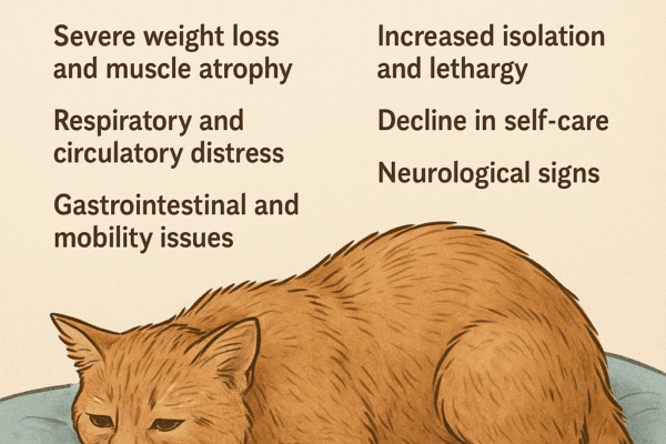 Cats old age dying symptoms