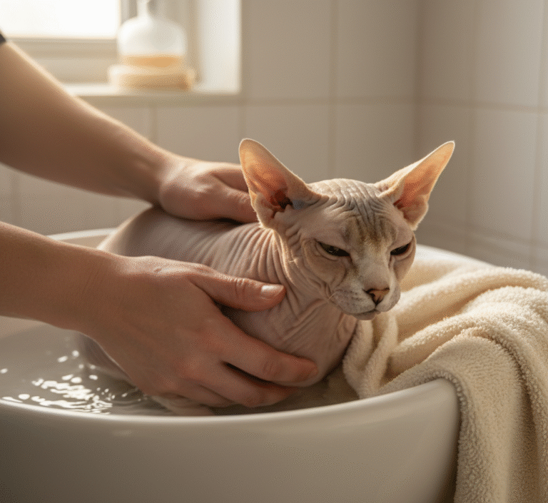 how to care for a sphynx cat