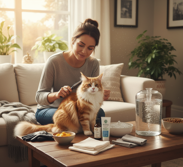 Home Remedies for Cat Hairballs: Prevention & Relief Tips