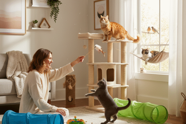 Keep Indoor Cats Active