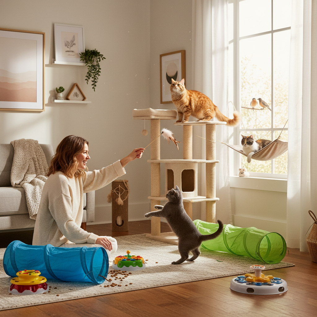 Keep Indoor Cats Active