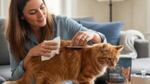 home remedies for cat hairballs