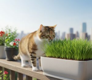 how to take care of cat grass