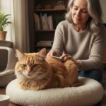 Super senior cat behavior