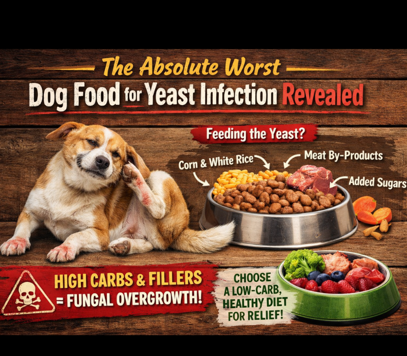 Worst dog food for yeast infection